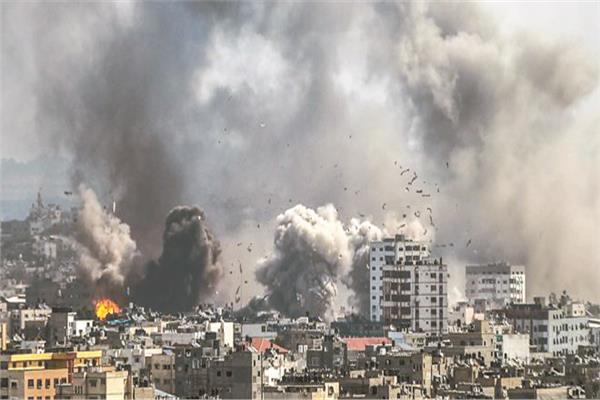 قصف غير مسبوق لغزة