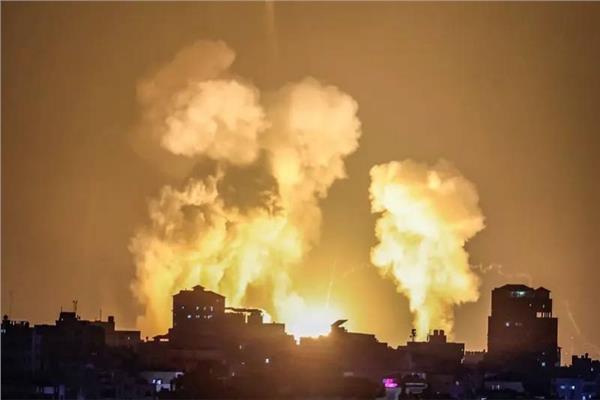 القصف الدامي لجيش الاحتلال على قطاع غزة 