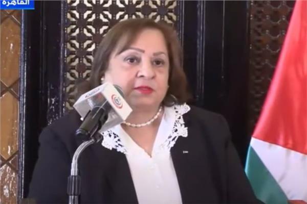 الدكتورة مي الكيلة، وزيرة الصحة الفلسطينية