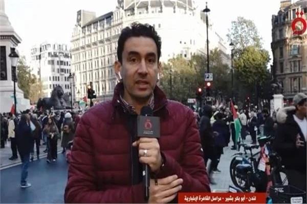 أبو بكر بشير، مراسل قناة القاهرة الإخبارية من لندن