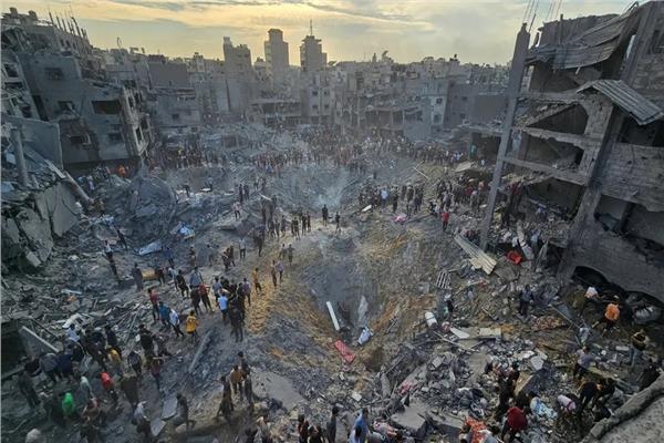 قصف غزة - صورة أرشيفية