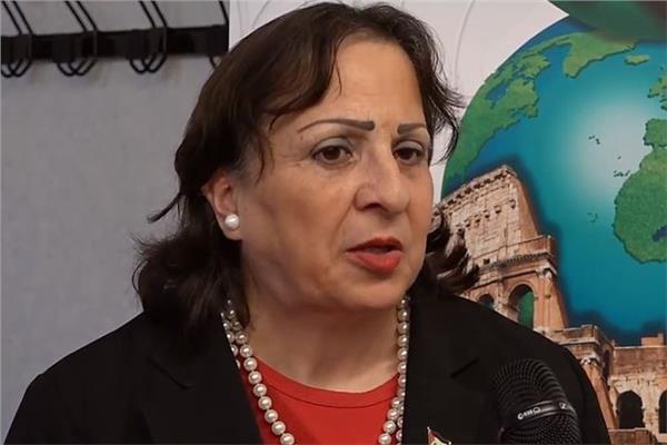 الدكتورة مي الكيلة وزيرة الصحة الفلسطينية