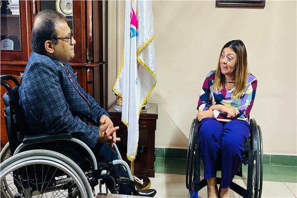  الدكتورة إيمان كريم، المشرف العام على المجلس القومي  للأشخاص ذوي الإعاقة