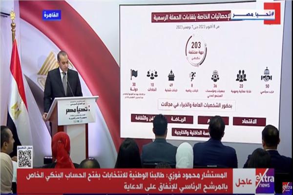المؤتمر الصحفي الثاني للحملة الرئاسية للمرشح عبد الفتاح السيسي