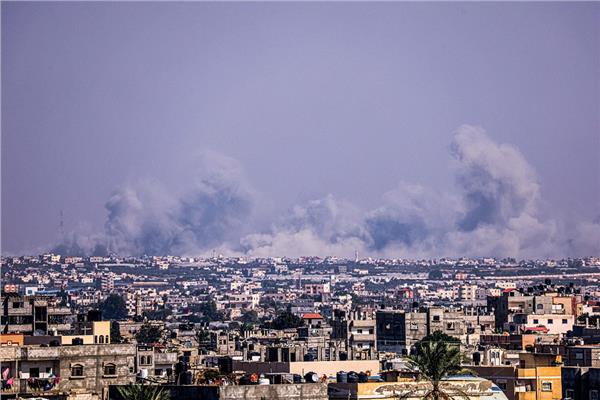 القصف الإسرائيلي على قطاع غزة - أرشيفية 