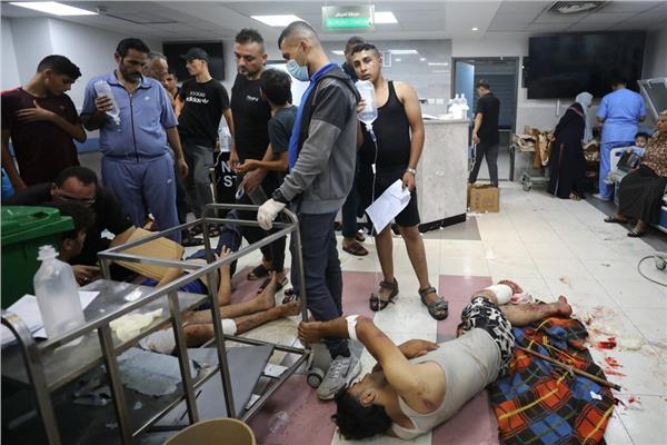  مستشفى الشفاء في غزة