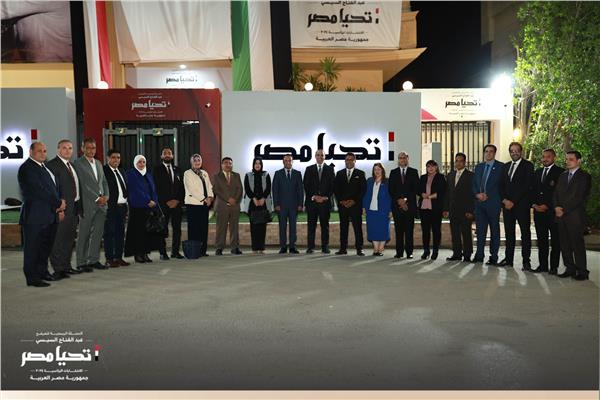 الحملة الرسمية للمرشح الرئاسي عبد الفتاح السيسي، وجانب من الاستقبال