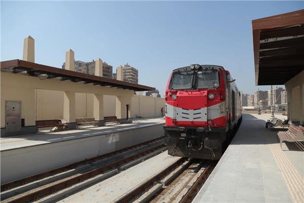 افتتاح محطة قطارات صعيد مصر 