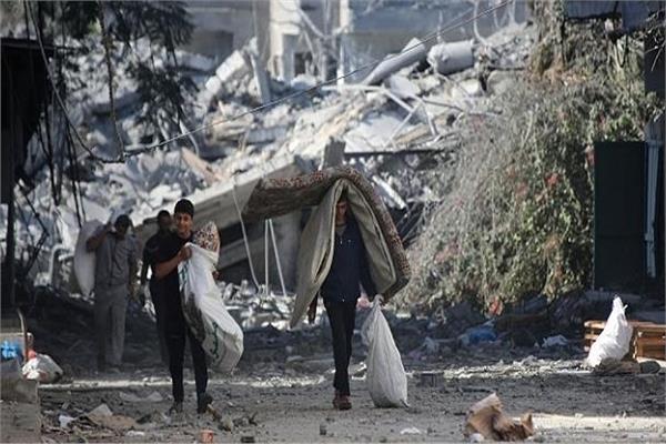 غارات للاحتلال على خان يونس في غزة 