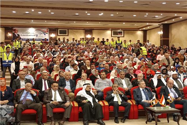 قيادات حزب المؤتمر يعلنون تأييدهم للرئيس السيسي من شمال سيناء 