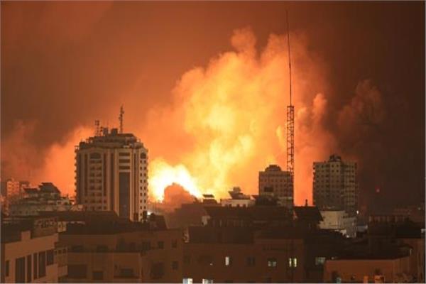 أثار القصف الإسرائيلي الوحشي على قطاع غزة - أرشيفية