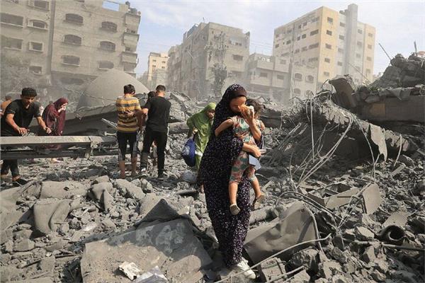 العدوان الصهيوني علي غزة