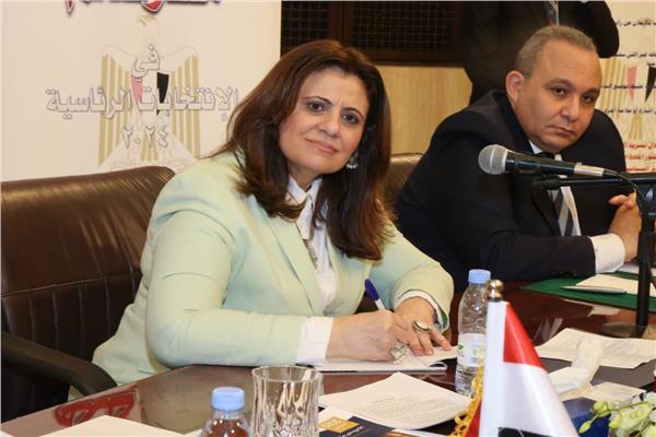 السفيرة سها جندي، وزيرة الهجرة وشؤون المصريين بالخارج