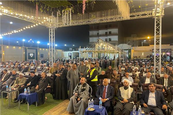 مؤتمر جماهيري حاشدا بمدينة نجع حمادي