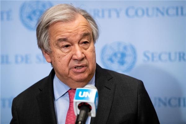  الأمين العام للأمم المتحدة انطونيو غوتيريش