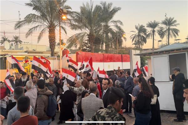 انطلاق التصويت بالانتخابات الرئاسية المصرية في بغداد