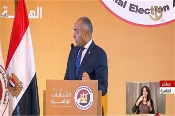  المستشار أحمد بندارى مدير الجهاز التنفيذى للهيئة الوطنية للانتخابات