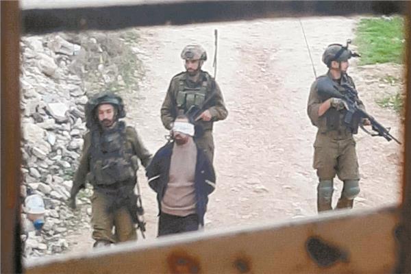 اعتقال فلسطينى فى جنين