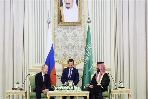 زيارة الرئيس الروسي فلاديمير بوتين إلي السعودية