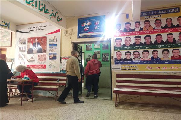 بدء توافد المواطنين للادلاء بأصواتهم في ثاني أيام الانتخابات الرئاسية بمحافظة الغربية