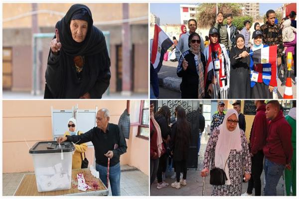 مشاهد ملهمة للمصريين في ثاني أيام التصويت