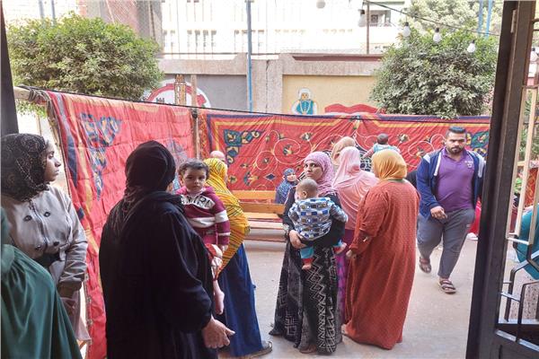 بدأ توافد الناخبين على لجان في محافظة القليوبية
