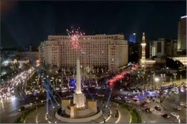 احتفالات في ميدان التحرير