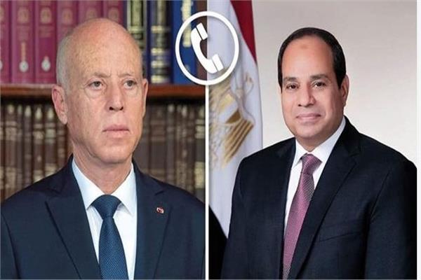 الرئيس السيسي ونظيره التونسي