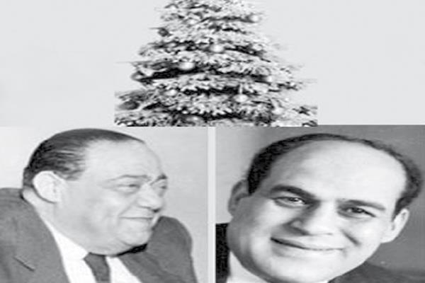 مصطفى أمين وكامل الشناوى وشجرة الكريسماس