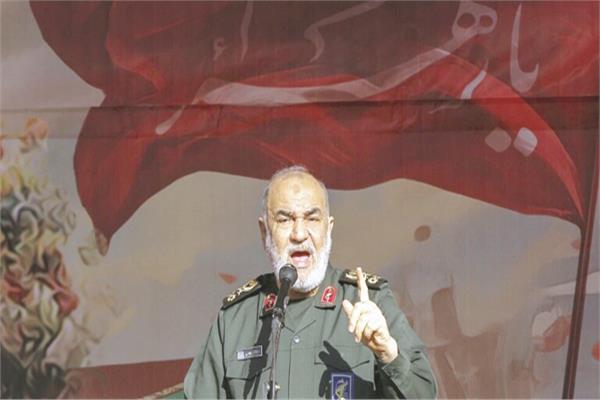 حسين سلامى قائد الحرس الثورى الإيرانى