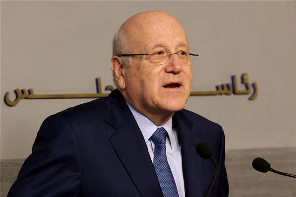 نجيب ميقاتي رئيس حكومة تصريف الأعمال اللبنانية