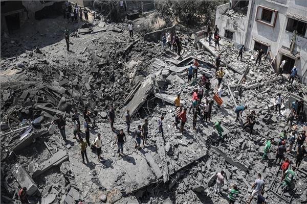 الدمار في قطاع غزة 