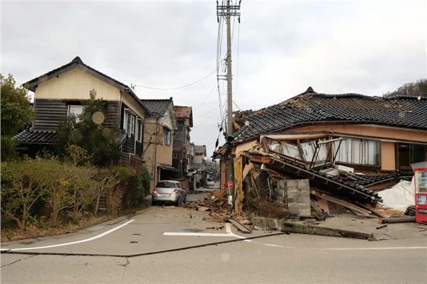 الزلازل في اليابان
