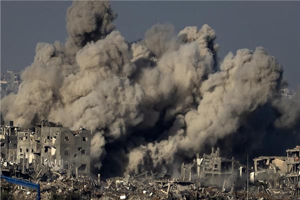 مشهد من الدمار في غزة