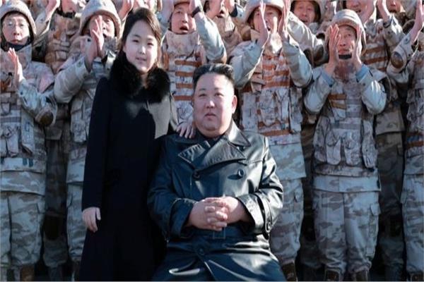زعيم كوريا الشمالية وابنته جوي آي