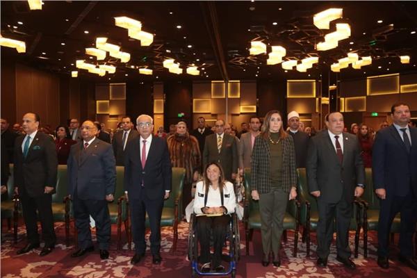 وزيرة الثقافة تشارك باحتفالية المجلس القومي للأشخاص ذوي الإعاقة 