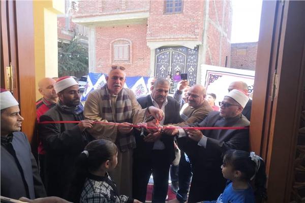  افتتاح مسجد "الكحيل القديم" بكفر البطيخ بدمياط   