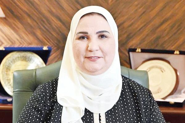  الدكتورة نيفين القباج  وزيرة التضامن الاجتماعى