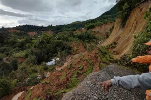انهيار جبلي في كولومبيا