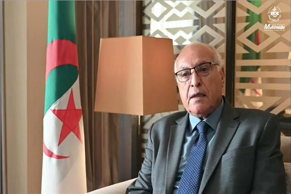 وزير الشؤون الخارجية والجالية الوطنية بالخارج الجزائري أحمد عطاف