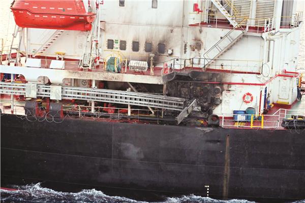 سفينة «كيم رينجر» التى استهدفها «الحوثيون»