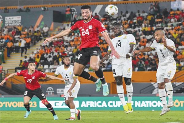 مصر تعادلت مع غانا الجولة الماضية في المباراة التي شهدت إصابة صلاح
