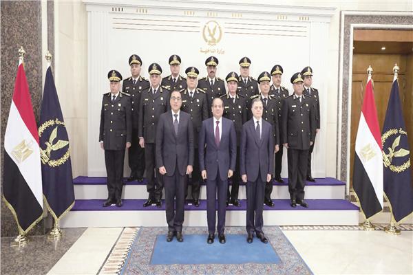 الرئيس عبد الفتاح السيسي في الاحتفال بالذكرى الـ 72 لعيد الشرطة
