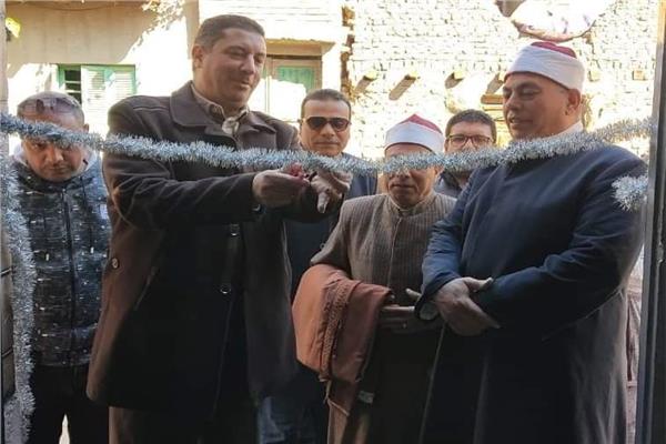 رئيس مركز إهناسيا يفتتح مسجد عزبة نصر متولي      