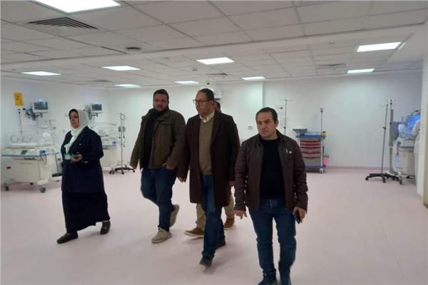 وكيل وزارة الصحة بكفر الشيخ يتفقد مستشفى بيلا المركزي