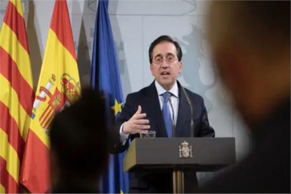 خوسيه مانويل ألباريس وزير الخارجية الإسباني