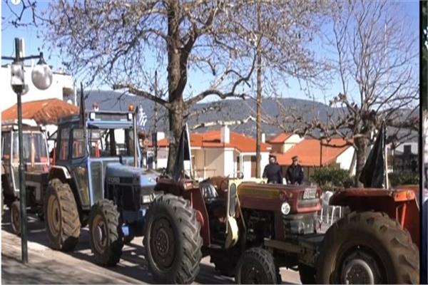 احتجاجات المزارعين في اليونان