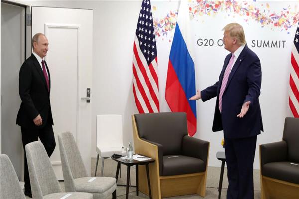  الرئيس الروسي فلاديمير بوتين مع دونالد ترامب