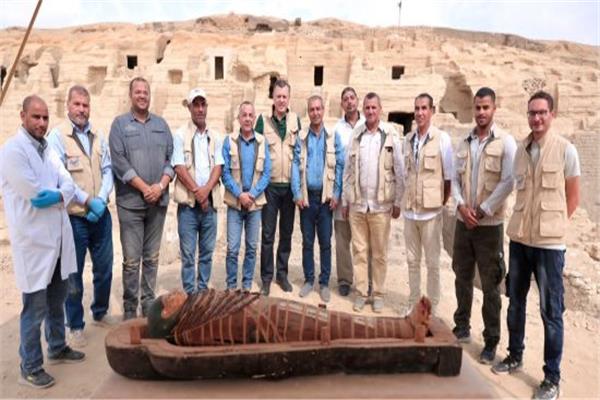  أعمال البعثة المصرية التابعة لوزارة السياحة والآثار 