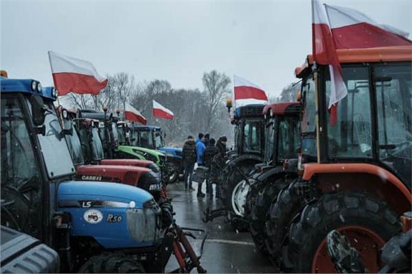 احتجاجات المزارعون البولنديون